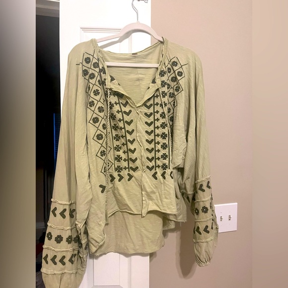 Free People Embroidered Top - Picture 4 of 4